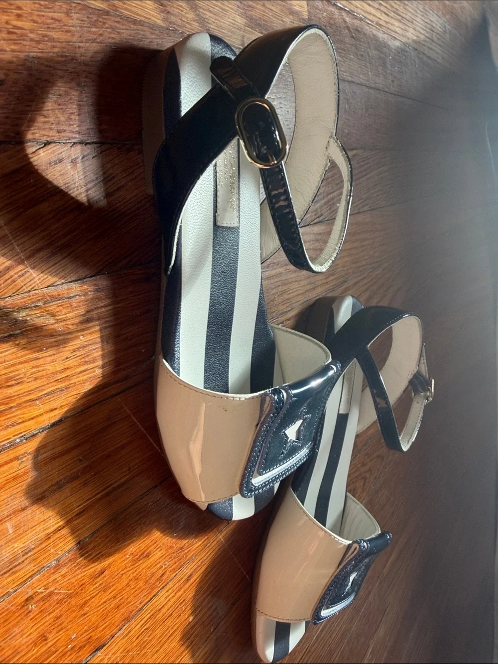 Dolce & Gabbana Kids Navy and White Star Sandals
